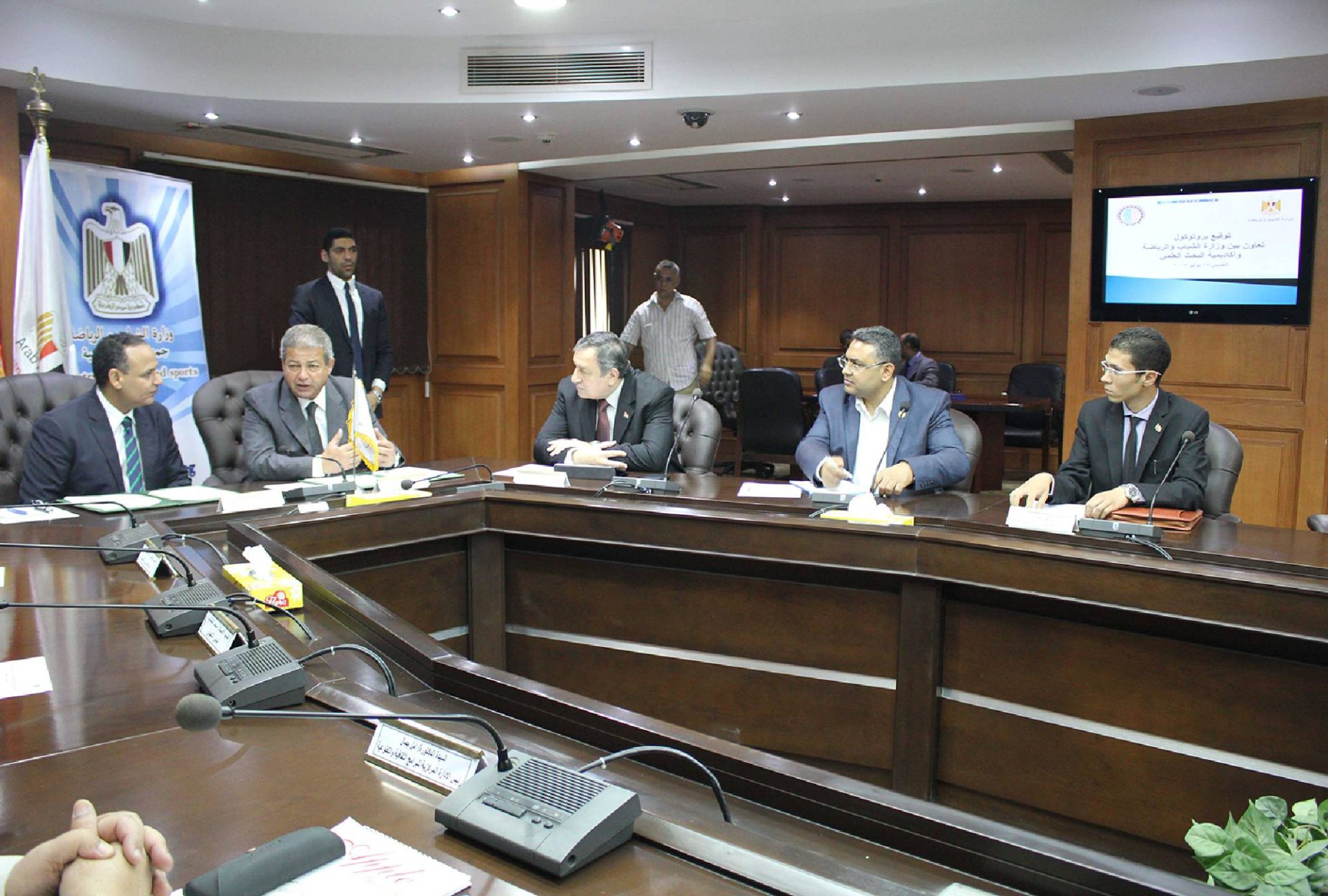 Hossam Makramalla - Signing Cooperation Protocol